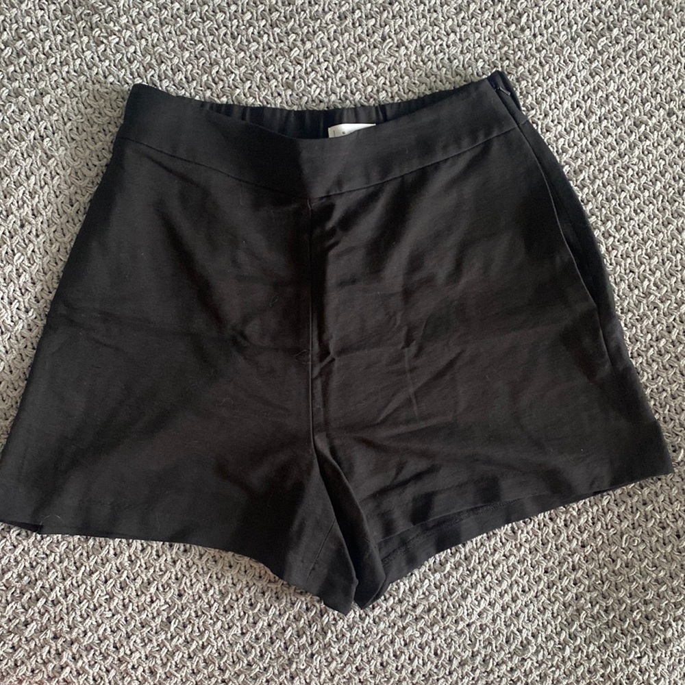 Leith Black High-Waist Women’s Shorts